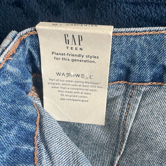 GAP Teen Carpenter Wide Leg Jean - Picture 6 of 6
